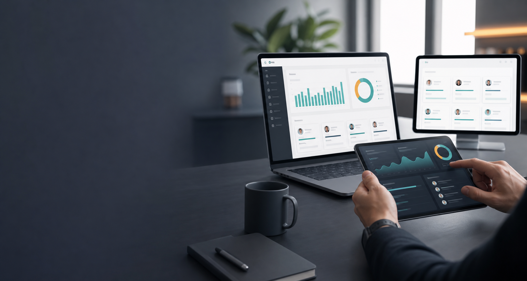 FutoSkillz learning management dashboard visual